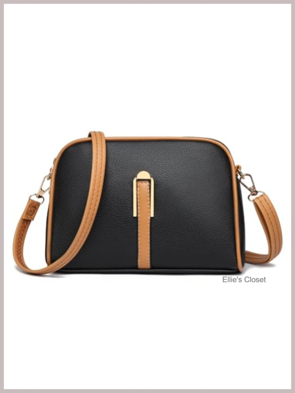 PU Leather Crossbody Purse for Women, Adjustable Strap Small Wallet Bag